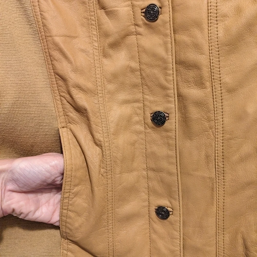 DENIM and Company leather jacket size xs - Picture 3 of 12